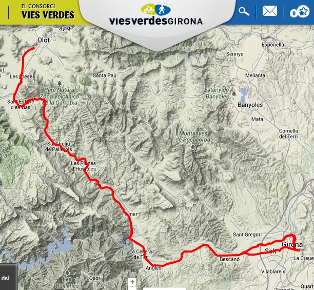 VIA VERDA OLOT GIRONA via verda olot girona: